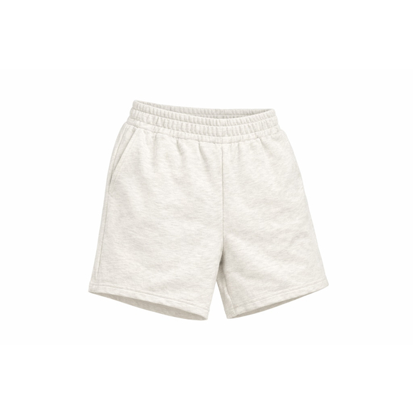 Bailey Rose Pants - Bailey Rose Women's Light Oatmeal Fleece Lounge Sweat Shorts Elastic Waist Sz S